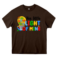 Chocolate Brown this little light of mine Heavy Core Tee - Artiststas