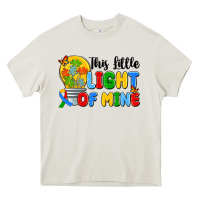 Cream this little light of mine Heavy Core Tee - Artiststas