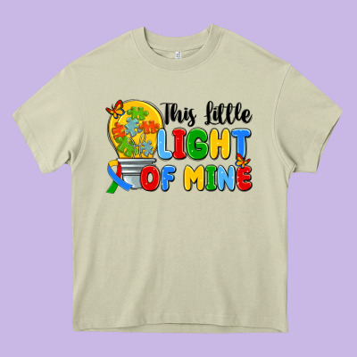 This Little Light Of Mine Heavy Core Tee Designed By Artiststas