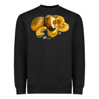 Black Pumpkin Heavyweight Sweatshirt - LillyAllenDesigns