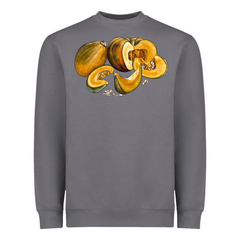 Pumpkin Heavyweight Sweatshirt by LillyAllenDesigns | Teevron