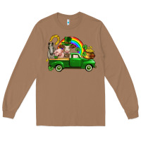 Toasted Coconut St. Patrick's Day farm animals Long Sleeve Tee - CowGirlArtShop