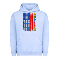 Pigment Grape Ice autism american flag Urban Hoodie - AdoDesignShop