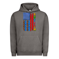 Pigment Tornado autism american flag Urban Hoodie - AdoDesignShop