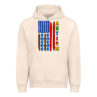 Sandshell autism american flag Urban Hoodie - AdoDesignShop