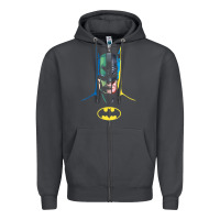 Smoke B.At.Man 80 Years Many Faces Zipper Hoodie - minhPixels