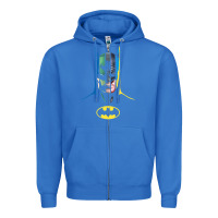 True Royal B.At.Man 80 Years Many Faces Zipper Hoodie - minhPixels