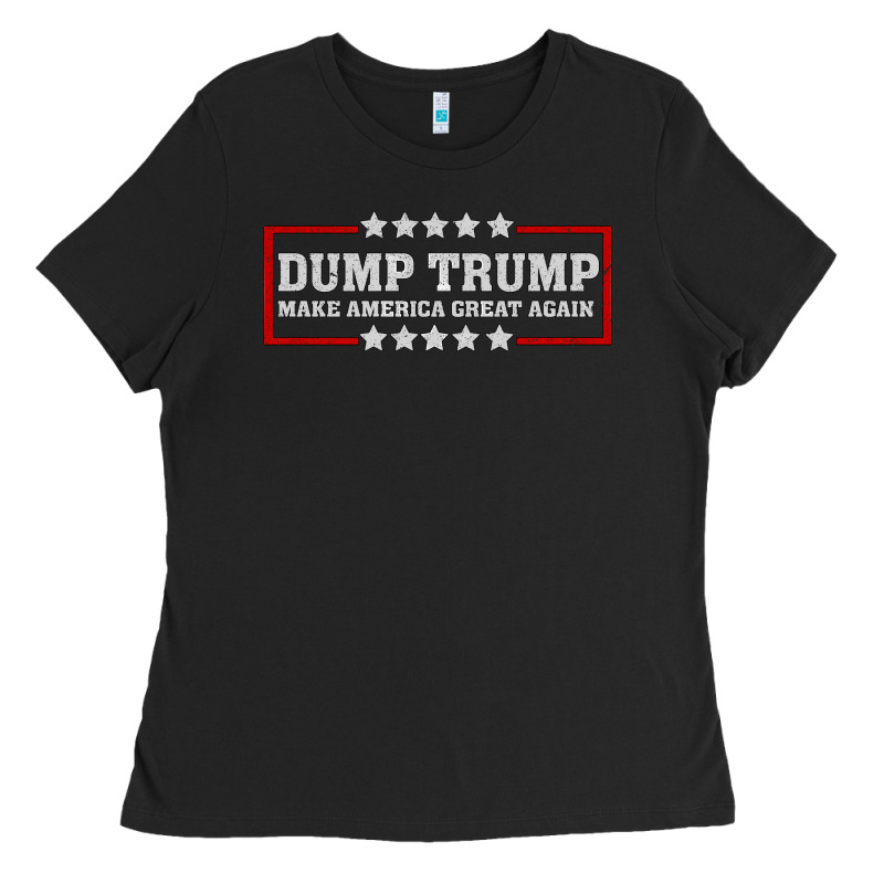 Dump Trump Ladies Tee by Bettercallsaul | Teevron
