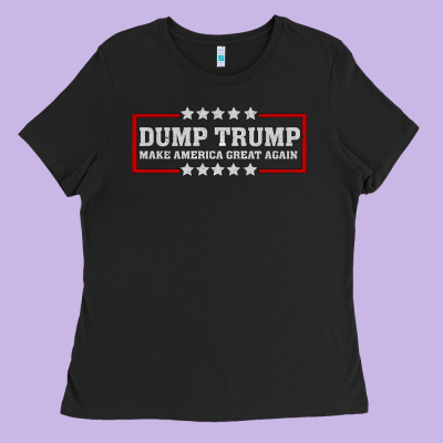 Dump Trump Ladies Tee Designed By Bettercallsaul