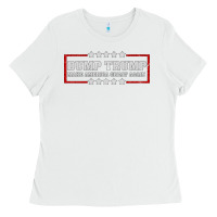 White Dump Trump Ladies Tee - Bettercallsaul