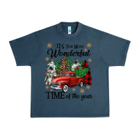 Midnight Navy its the most wonderful time of the year Urban Heavy Tee - CowGirlArtShop