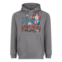 Storm he is risen cross Heavyweight Hoodie - Artiststas