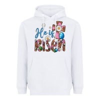 White he is risen cross Heavyweight Hoodie - Artiststas