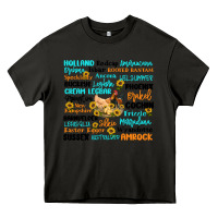 Asphalt chicken typography Heavy Core Tee - Artiststas
