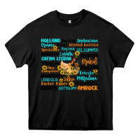 Black chicken typography Heavy Core Tee - Artiststas
