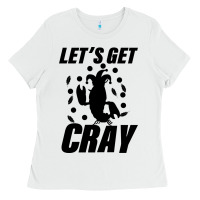 White Let's Get Crazy Ladies Tee - Bettercallsaul