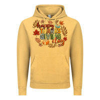 Vintage Mustard happy thanksgiving day Vintage Hoodie - CowGirlArtShop