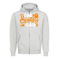 Dove Grey one spooky dad funny cat boo dad halloween costume design t shirt Zipper Hoodie - minhPixels