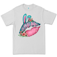 Dove Grey Eared Turquoise Pink Easter Lips Premium Tee - Bettercallsaul