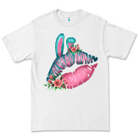 White Eared Turquoise Pink Easter Lips Premium Tee - Bettercallsaul