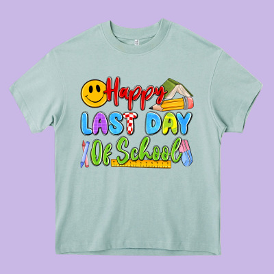 Happy Last Day Of School Heavy Core Tee Designed By Artiststas
