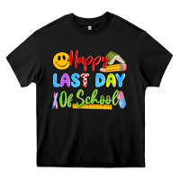 Black happy last day of school Heavy Core Tee - Artiststas