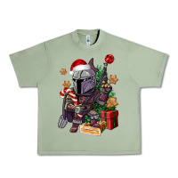 Oil Green Christmas gnome Urban Heavy Tee - CowGirlArtShop