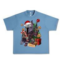 Pebble Blue Christmas gnome Urban Heavy Tee - CowGirlArtShop