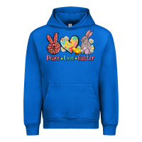 Cobalt peace love easter Urban Hoodie - AdoDesignShop