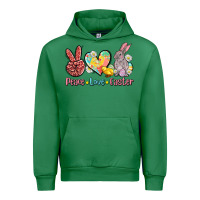Emerald peace love easter Urban Hoodie - AdoDesignShop