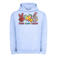 Pigment Grape Ice peace love easter Urban Hoodie - AdoDesignShop