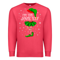 Cardinal matching family group i'm the jovie elf christmas t shirt Premium Sweatshirt - minhPixels