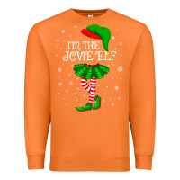 Carrot matching family group i'm the jovie elf christmas t shirt Premium Sweatshirt - minhPixels