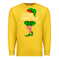 Lemon matching family group i'm the jovie elf christmas t shirt Premium Sweatshirt - minhPixels