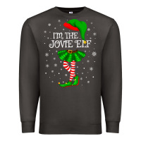Smoke matching family group i'm the jovie elf christmas t shirt Premium Sweatshirt - minhPixels