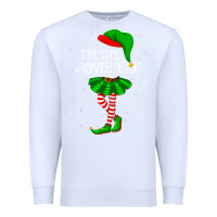 White matching family group i'm the jovie elf christmas t shirt Premium Sweatshirt - minhPixels