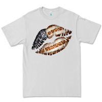 Dove Grey Vintage American Flag With Leopard Pattern Premium Tee - Bettercallsaul