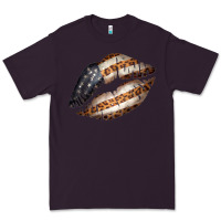 Vintage American Flag With Leopard Pattern Premium Tee | Teevron