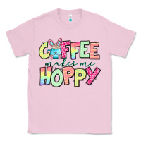 Bubblegum Pink coffee makes me hoppy easter Classic Tee - Jasminsmagicworld