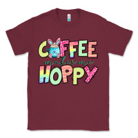 Burgundy coffee makes me hoppy easter Classic Tee - Jasminsmagicworld