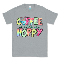 Heather Grey coffee makes me hoppy easter Classic Tee - Jasminsmagicworld