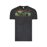 Vintage Black western animals truck Vintage Tee - Jasminsmagicworld