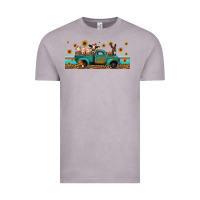 Vintage Zinc western animals truck Vintage Tee - Jasminsmagicworld