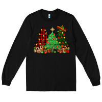 Black Mexican Christmas trees Mexico Long Sleeve Tee - HowdyJamesFarm