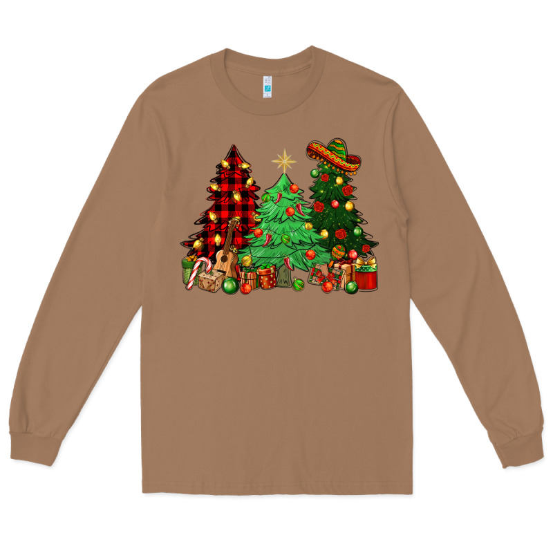 Mexican Christmas Trees Mexico Long Sleeve Tee by HowdyJamesFarm | Teevron