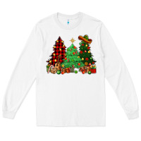 White Mexican Christmas trees Mexico Long Sleeve Tee - HowdyJamesFarm