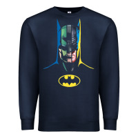Navy B.At.Man 80 Years Many Faces Premium Sweatshirt - minhPixels