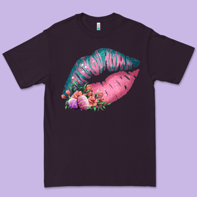 Eared Turquoise Pink Easter Lips Premium Tee Designed By Bettercallsaul