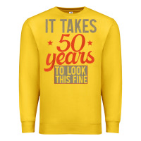 Lemon 50 years old 50th birthday gifts for men and women Premium Sweatshirt - minhPixels