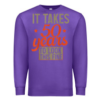 50 Years Old 50th Birthday Gifts For Men And Women Premium Sweatshirt | Teevron